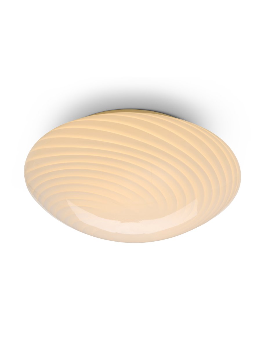 Candy Ø30 Blanco plafón De Halo Design - Candy es una elegante lámpara de techo que combina una artesanía exquisita con un diseño moderno.