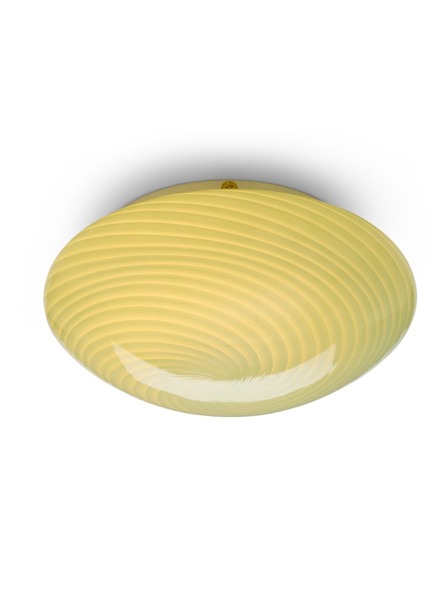 Candy Ø30 Verde plafón De Halo Design - Candy es una elegante lámpara de techo que combina una artesanía exquisita con un diseño moderno.
