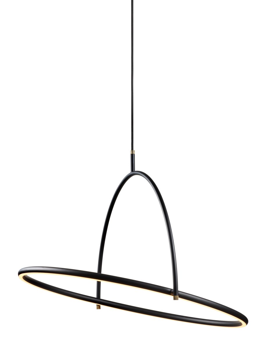 Tilt Ø60 Negro Lámpas de techo De Halo Design - Gracias al regulador de intensidad integrado de 3 niveles, el brillo se puede ajustar cómodamente con un interruptor de pared estándar, sin necesidad de un regulador externo.