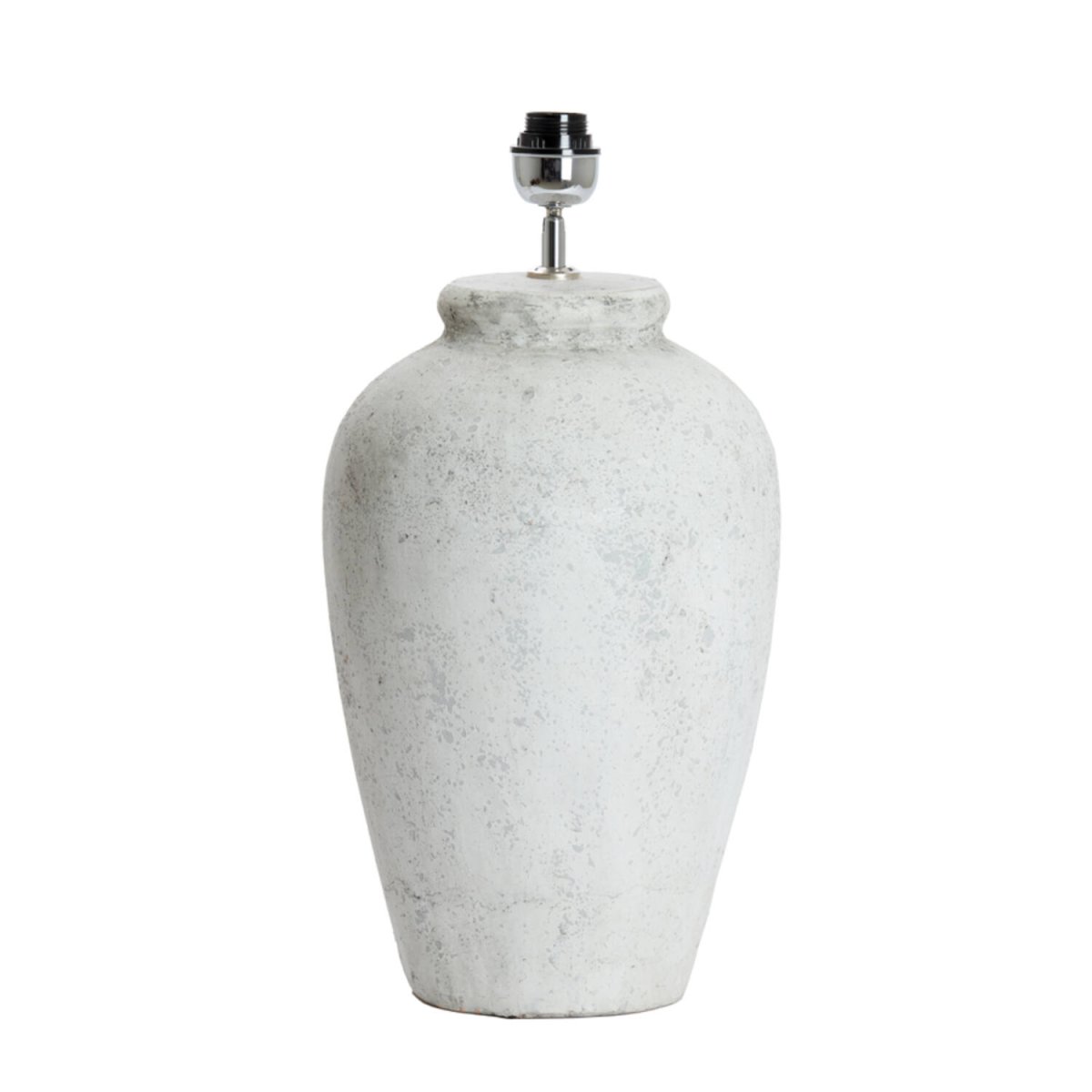 Vesevius 55cm Gris claro base de lámpara De Light & Living - Base de lámpara Vesevius: ¡un detalle elegante y rústico para el diseño de interiores!