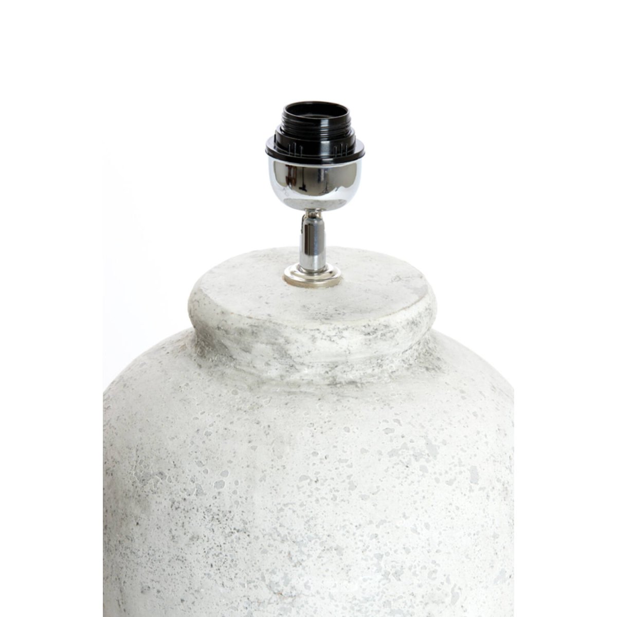 Vesevius 55cm Gris claro base de lámpara De Light & Living - Base de lámpara Vesevius: ¡un detalle elegante y rústico para el diseño de interiores!