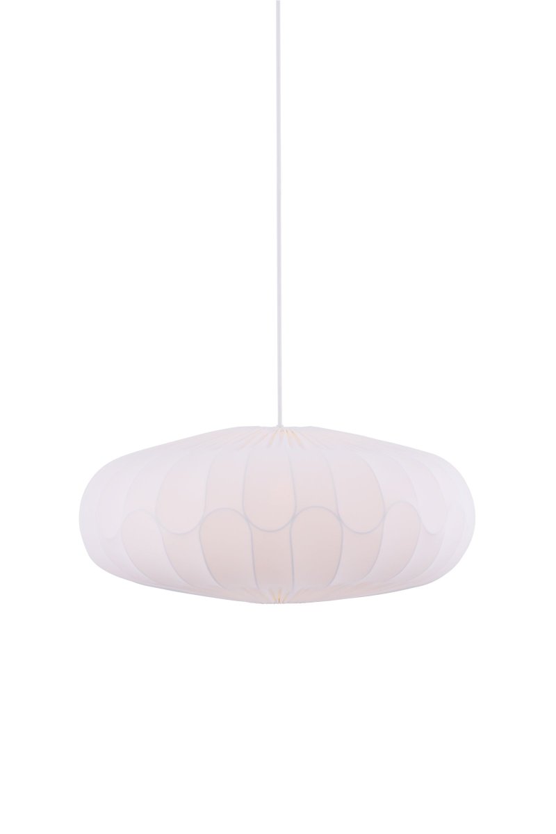 Bladverk Pantalla S/Colgante Ø50 Blanco Lámpas de techo De Globen Lighting - La pantalla se puede usar como l&aacute;mpara colgante o de techo, lo que le permite elegir la fuente de luz y la suspensi&oacute;n (se venden por separado) seg&uacute;n sus necesidades.