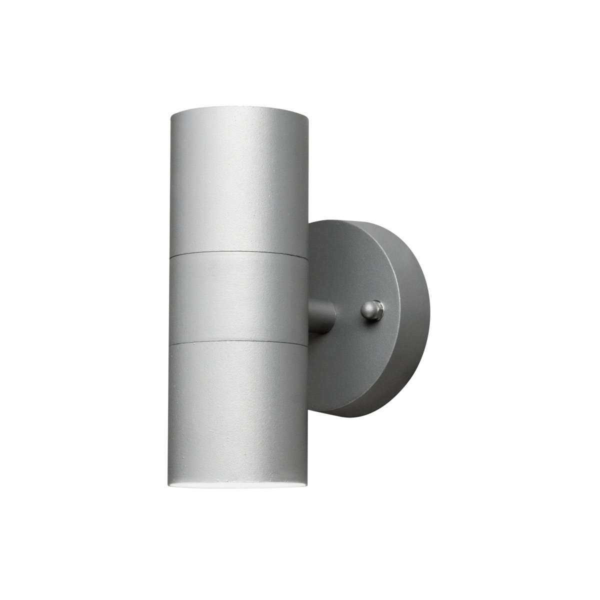 Modena Gris lámpara de exterior De Konstsmide - La luminaria emite luz tanto hacia arriba como hacia abajo, creando un efecto de iluminaci&oacute;n decorativa que realza la fachada y fomenta un ambiente exterior acogedor.