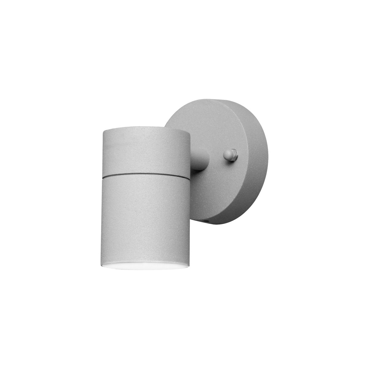 Modena Gris lámpara de exterior De Konstsmide - Modena es una elegante l&aacute;mpara de fachada fabricada en aluminio lacado gris con un dise&ntilde;o moderno y minimalista.