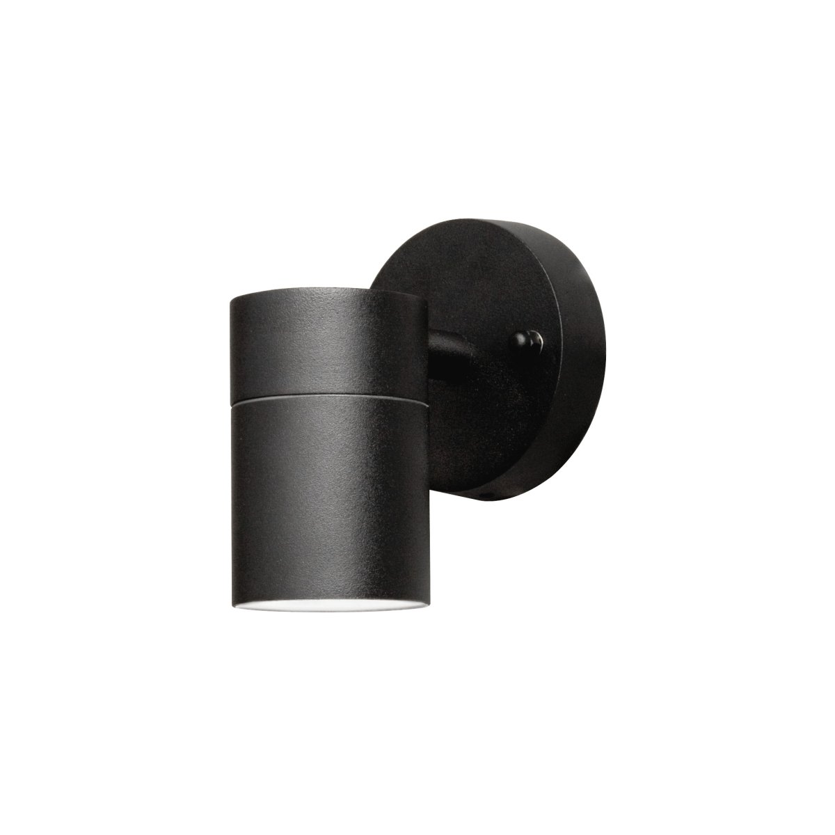 Modena Negro lámpara de exterior De Konstsmide - Modena es una elegante l&aacute;mpara de fachada fabricada en aluminio lacado en negro con un dise&ntilde;o moderno y minimalista.