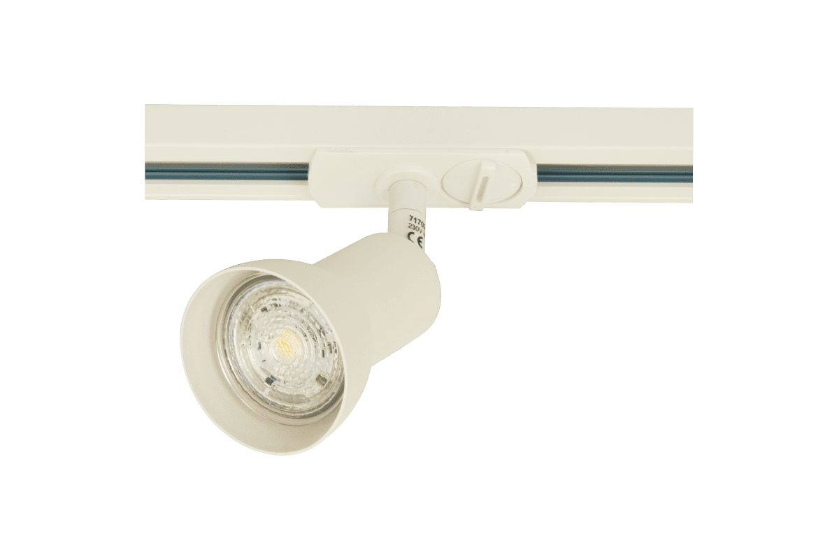 Slim spot Blanco mate De Aneta Lighting - Foco delgado para el sistema de riel Trackline de Aneta.