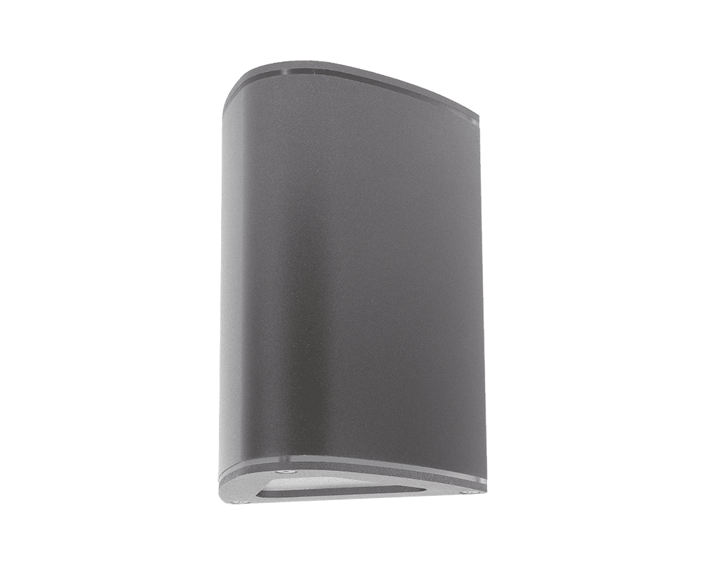 Imagen ampliada de Trius II Gris lámpara de exterior De Westal - Bloque de terminales de conexión rápida y orificios dobles para cables externos y enrutamiento.