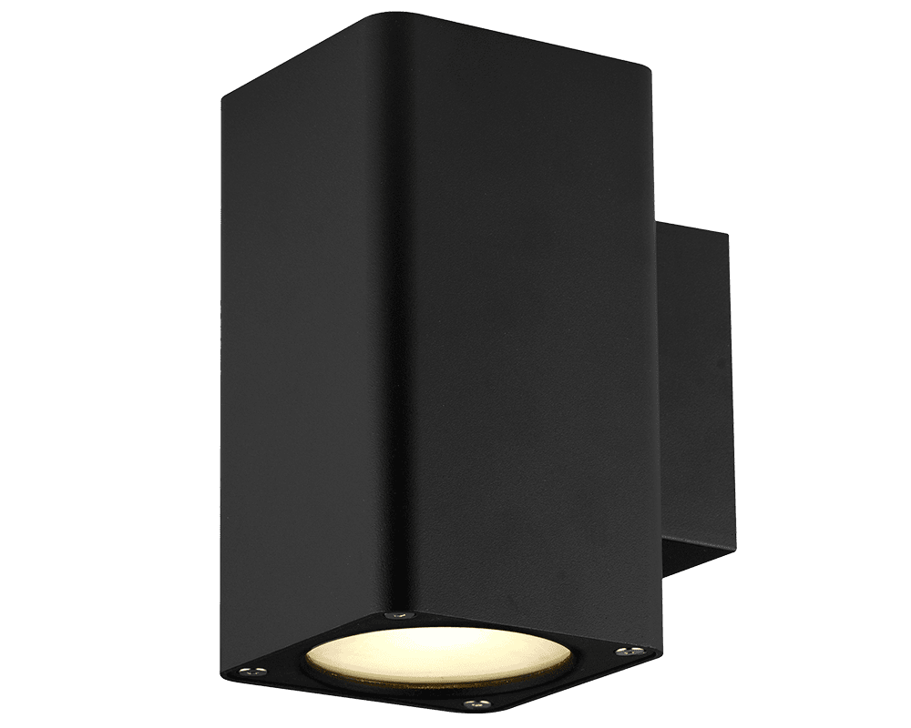 Lot Reko II Negro lámpara de exterior De Westal - Lot Reko II es una serie de luminarias fabricadas en aluminio fundido a presión con un recubrimiento de polvo resistente a la corrosión.