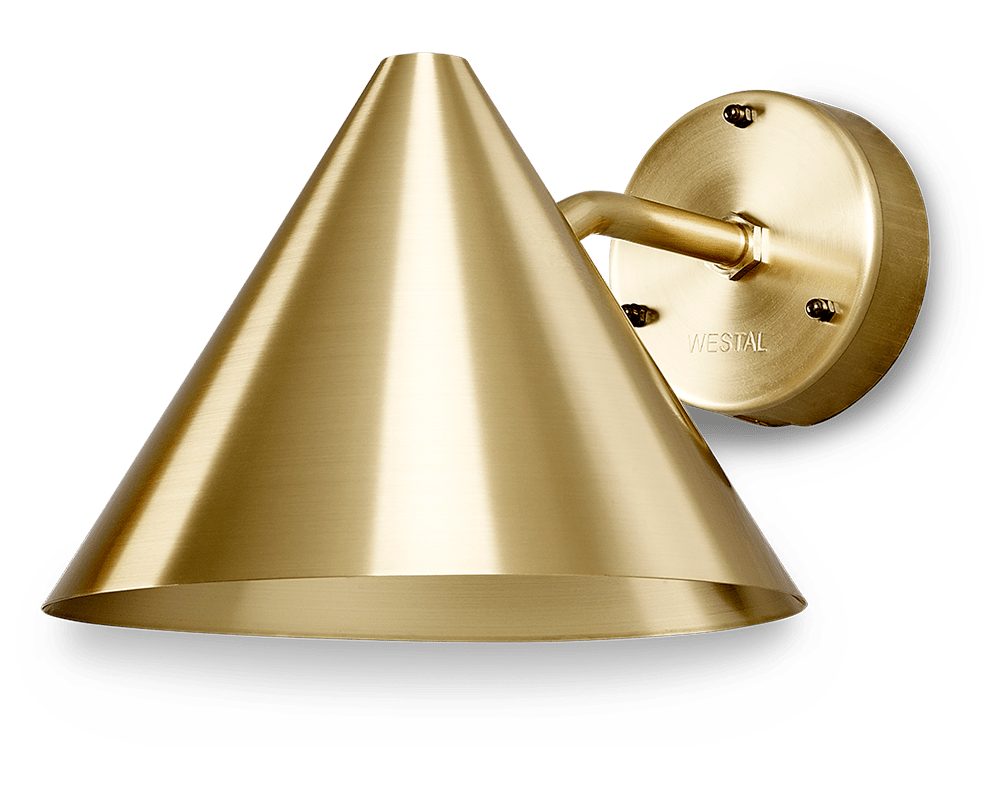 Tratt LED Latón lámpara de exterior De Westal - La parte trasera cuenta con dos terminales de entrada/salida y un terminal de conexi&oacute;n r&aacute;pida para una f&aacute;cil instalaci&oacute;n.