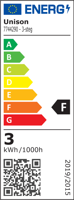 E14 2,5W 2200K Regulable en 3 niveles Transparente De Unison - Gracias a su regulador de intensidad de 3 niveles y función de memoria, el brillo se ajusta fácilmente a diferentes necesidades de iluminación, desde luz ambiental hasta iluminación funcional.