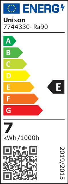 E27 7W 2700K Regulable en 3 niveles De Unison - Regulable en tres pasos con un interruptor de pared est&aacute;ndar (no requiere regulador externo).