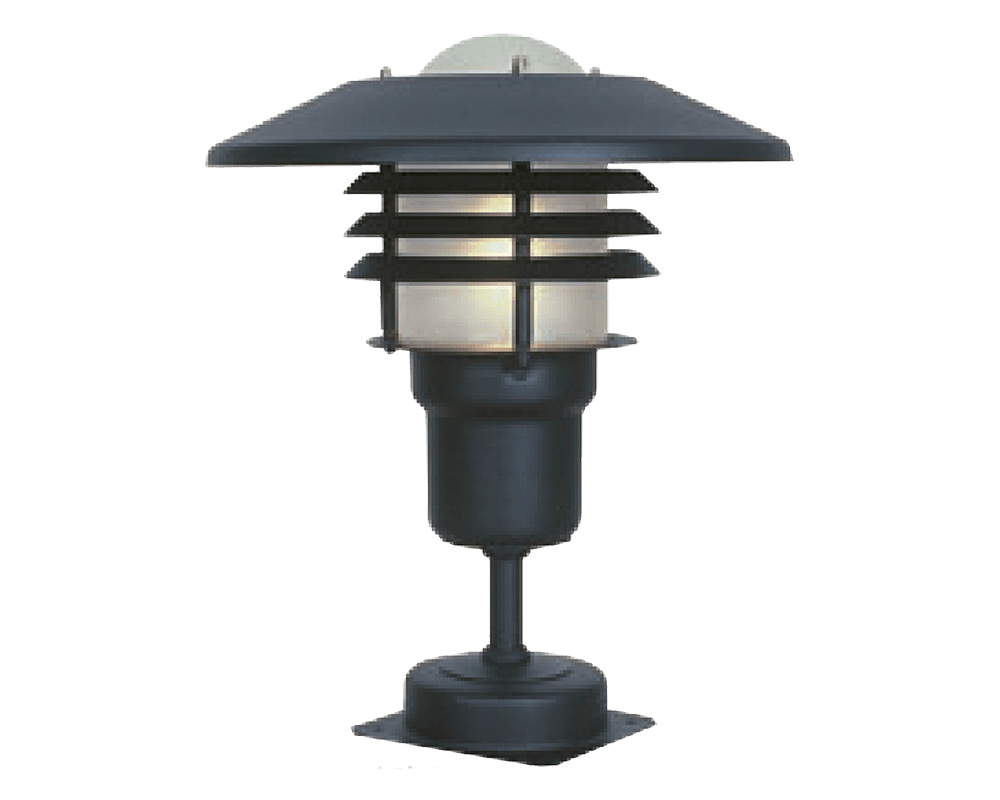 Tellus 33cm Negro De Westal - Está fabricada en acero con recubrimiento de polvo negro y cuenta con una pantalla de vidrio esmerilado que proporciona una luz agradable.