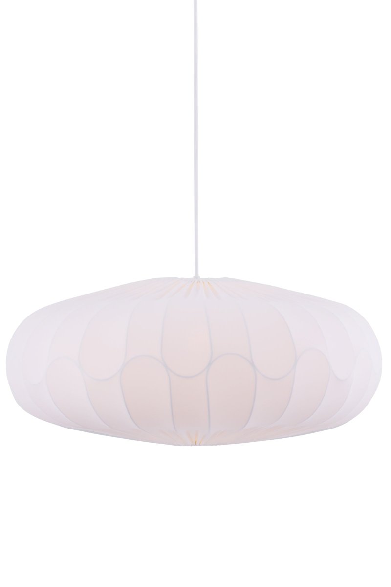Bladverk Pantalla S/Colgante Ø70 Blanco Lámpas de techo De Globen Lighting - La pantalla se puede usar como l&aacute;mpara colgante o de techo, lo que le permite elegir la fuente de luz y la suspensi&oacute;n (se venden por separado) seg&uacute;n sus necesidades.