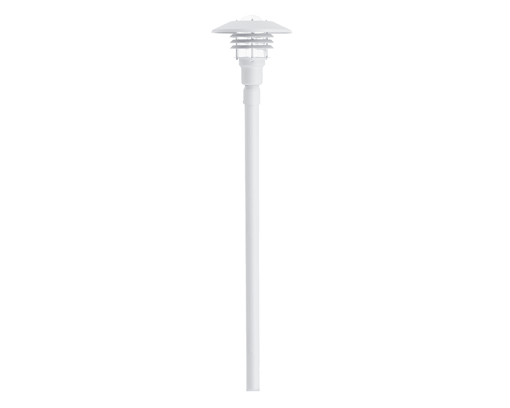 Tellus 145cm Blanco balizas De Westal - Tellus es una serie de luminarias que, según el diseño, confieren a la villa, al edificio de apartamentos o a la casa de vacaciones un carácter diferente.