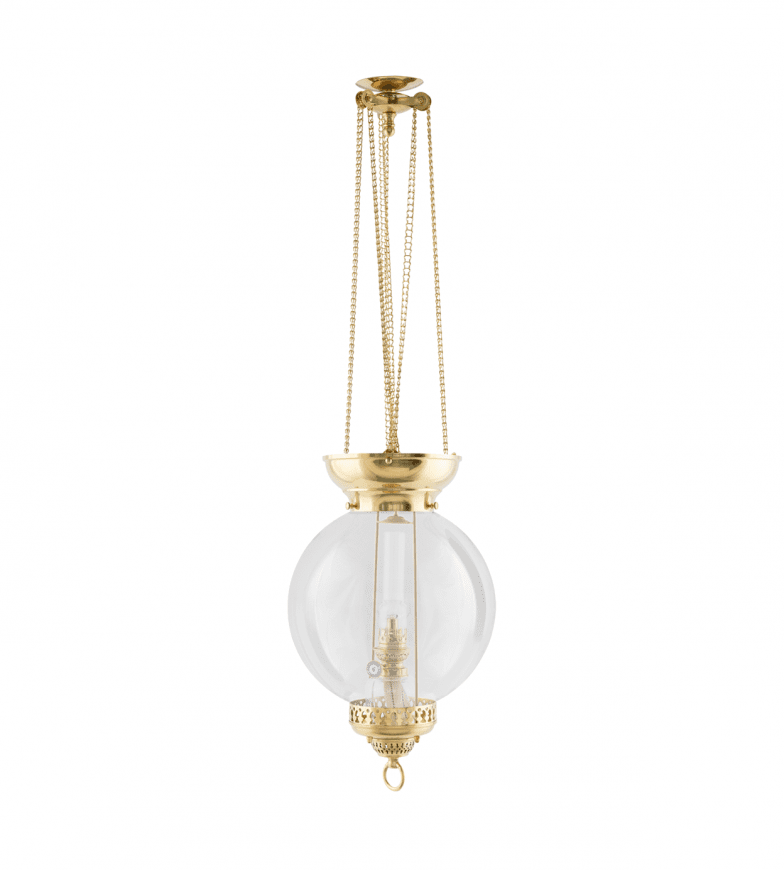 Moonlight-Style Pendant Lamp Latón De Karlskrona lampfabrik - La l&aacute;mpara con forma humana es un cl&aacute;sico para la terraza, el cenador o el jard&iacute;n de rocas.