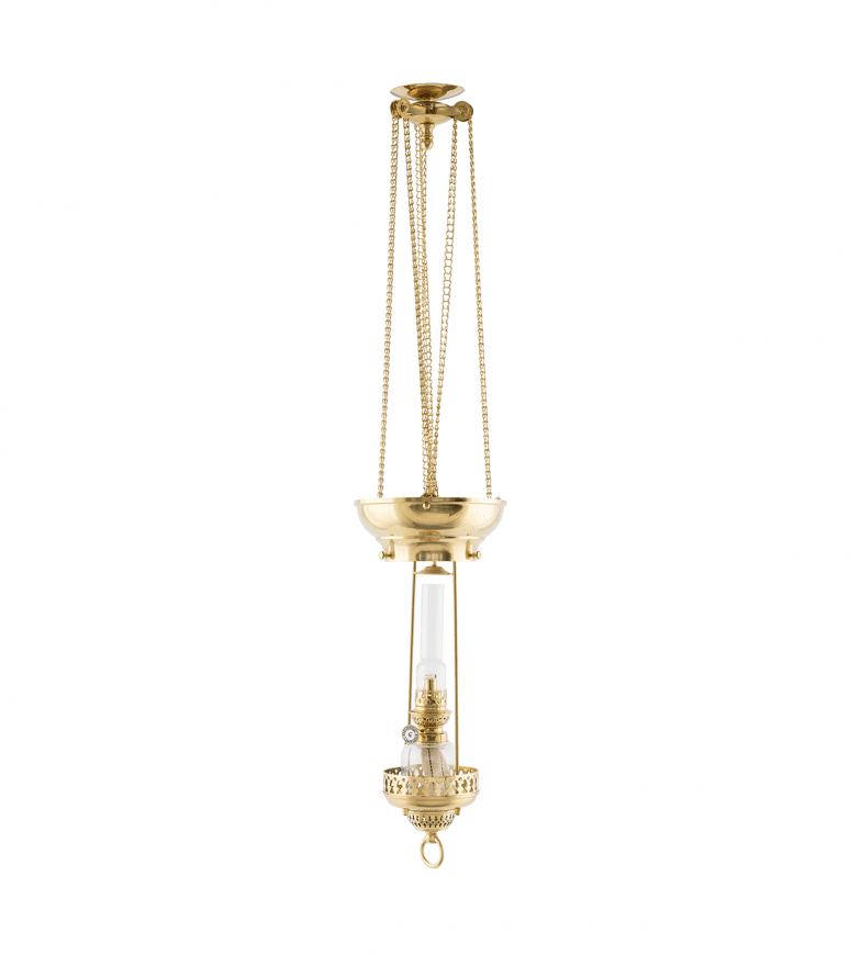 Moonlight-Style Pendant Lamp Latón De Karlskrona lampfabrik - La l&aacute;mpara con forma humana es un cl&aacute;sico para la terraza, el cenador o el jard&iacute;n de rocas.