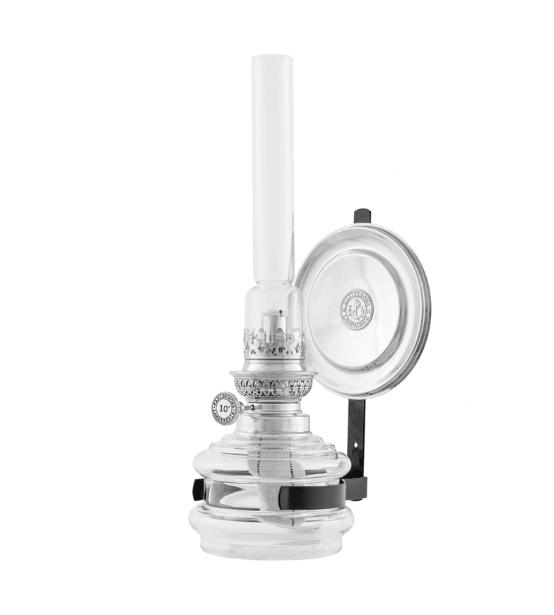 Lindholmen Níquel De Karlskrona lampfabrik - colgado en una mesa o en un clavo en la pared.