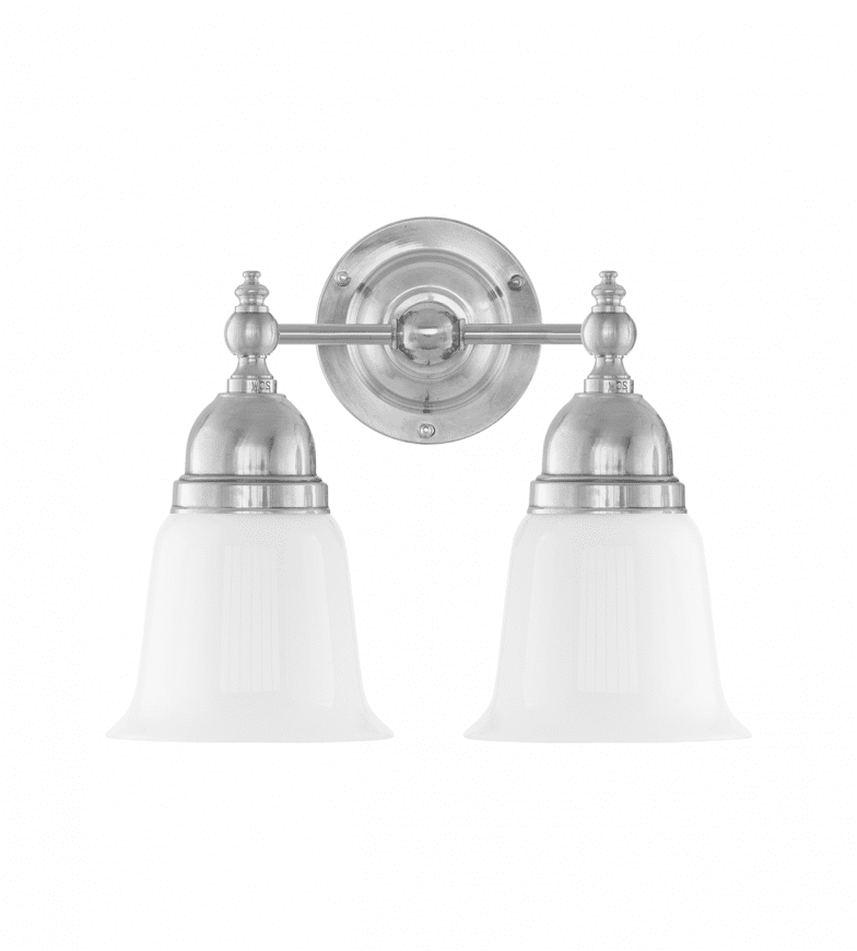 Bergman Níquel De Karlskrona lampfabrik - F&ouml;r att g&aring; in med kuloledning kompletteras med en distansplatta.