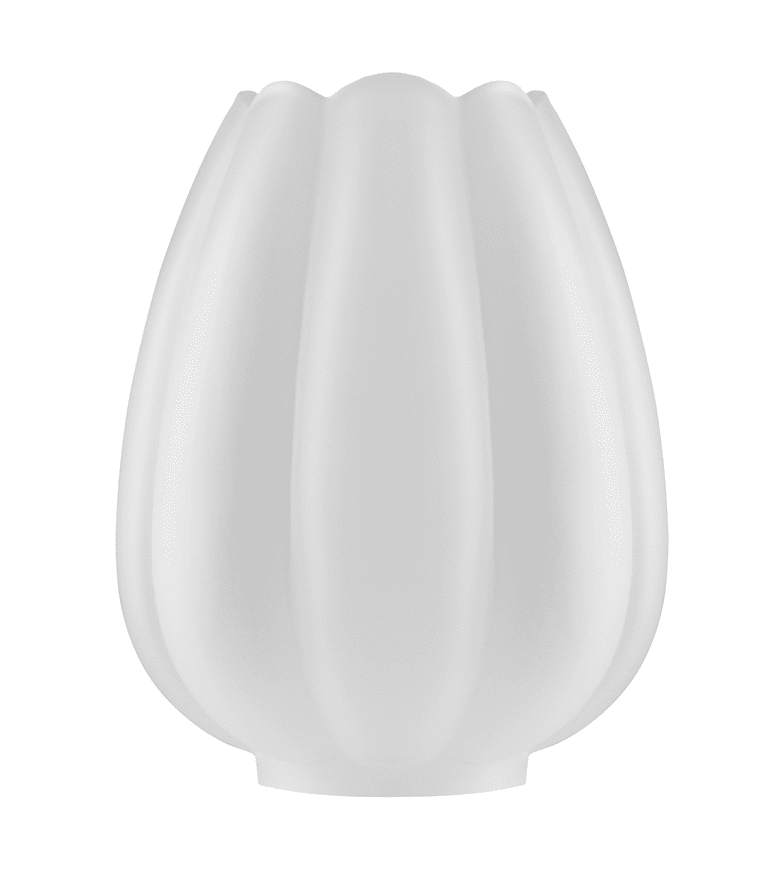 Tulip Glass Shade 70 Blanco mate De Karlskrona lampfabrik - L&aacute;mpara de petr&oacute;leo cl&aacute;sica en forma de tulip&aacute;n.