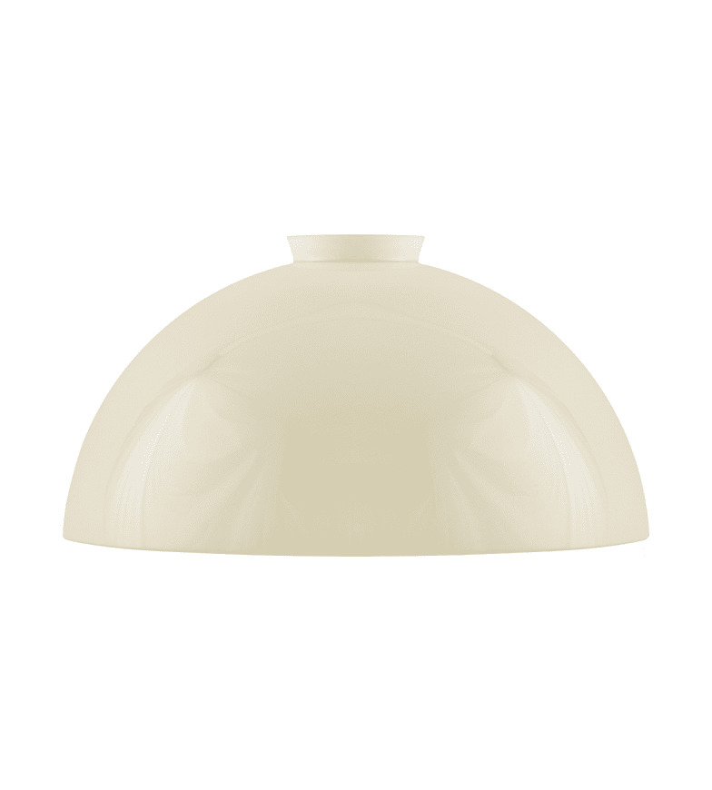 Dome Glass Shade 60/235 Blanquecino De Karlskrona lampfabrik - 