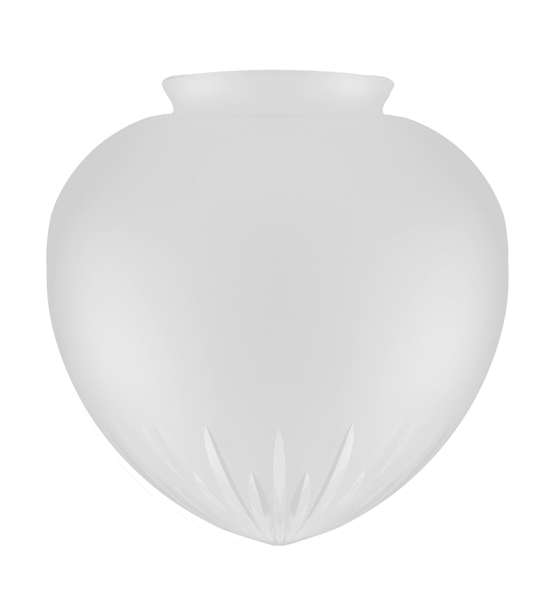 Teardrop Glass Shade 100/190 Escarchado De Karlskrona lampfabrik - 