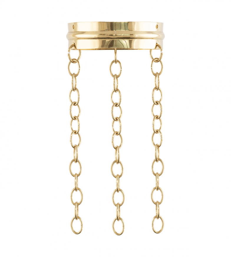 Pendant Chain Extension Latón De Karlskrona lampfabrik - Se puede utilizar en todas las lámparas colgantes Karlskrona Lampfabrik para ampliarlas 25 cm.