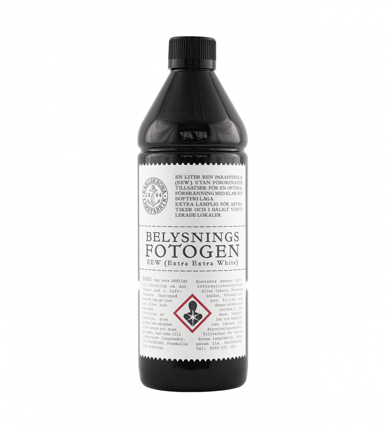 Kerosene 1L De Karlskrona lampfabrik - En comparaci&oacute;n con el petr&oacute;leo mineral puro, el gas natural produce aproximadamente un 25% menos de emisiones de di&oacute;xido de carbono por unidad de energ&iacute;a.