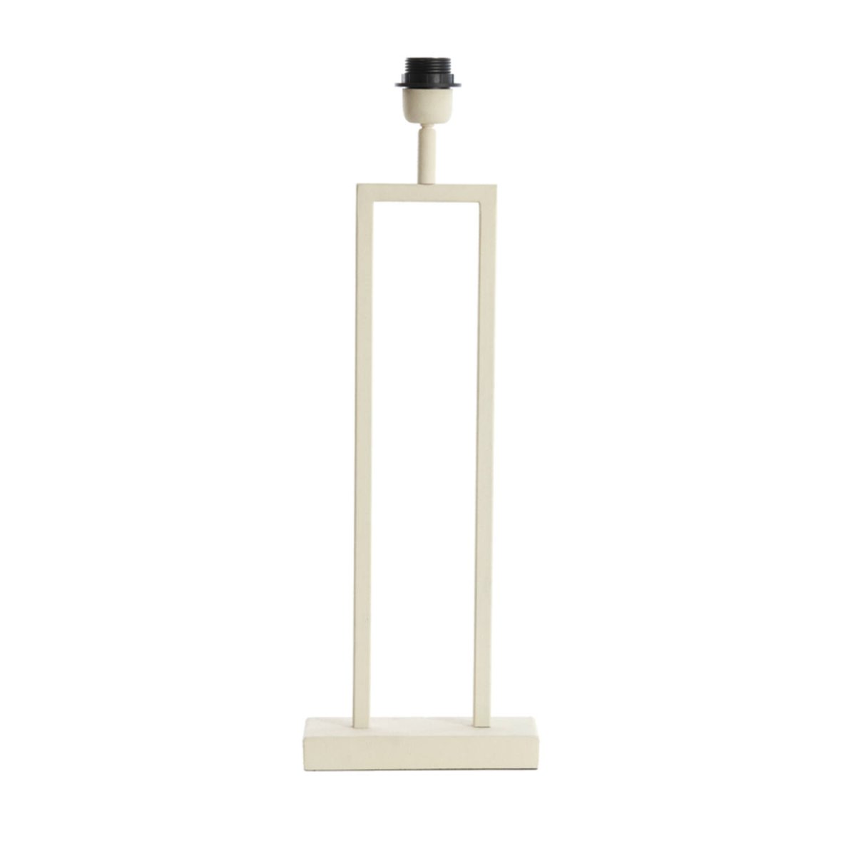 Shiva 55cm Blanco cremoso base de lámpara De Light & Living - 
