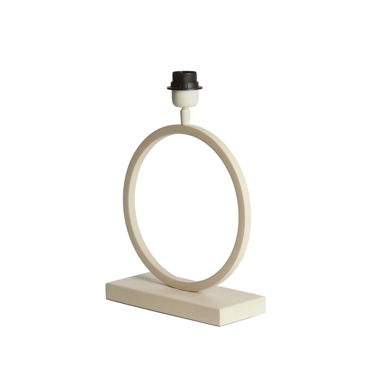 Liva 43cm Blanco cremoso base de lámpara De Light & Living - 