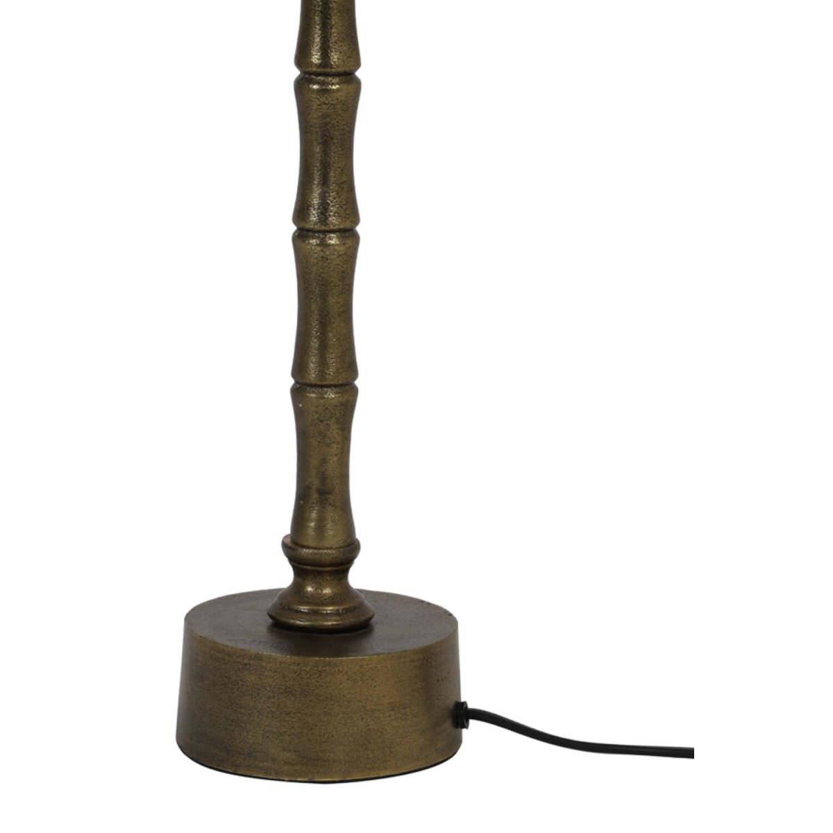 Armata 57cm Bronce base de lámpara De Light & Living - Su marco, con detalles intrincados y motivos de hojas, le da un toque elegante y divertido, ideal tanto para ambientes clásicos como modernos.