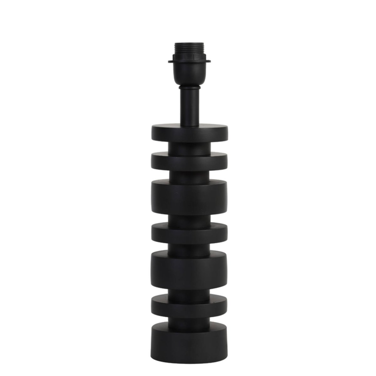 Desley 36cm Negro base de lámpara De Light & Living - 