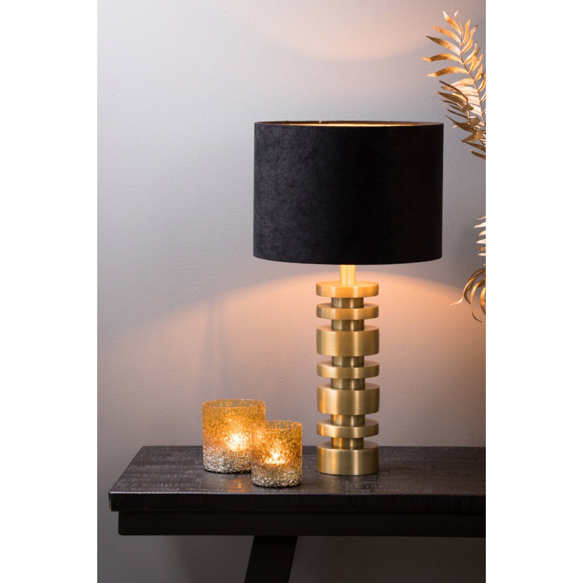 Desley 36cm Oro base de lámpara De Light & Living - 