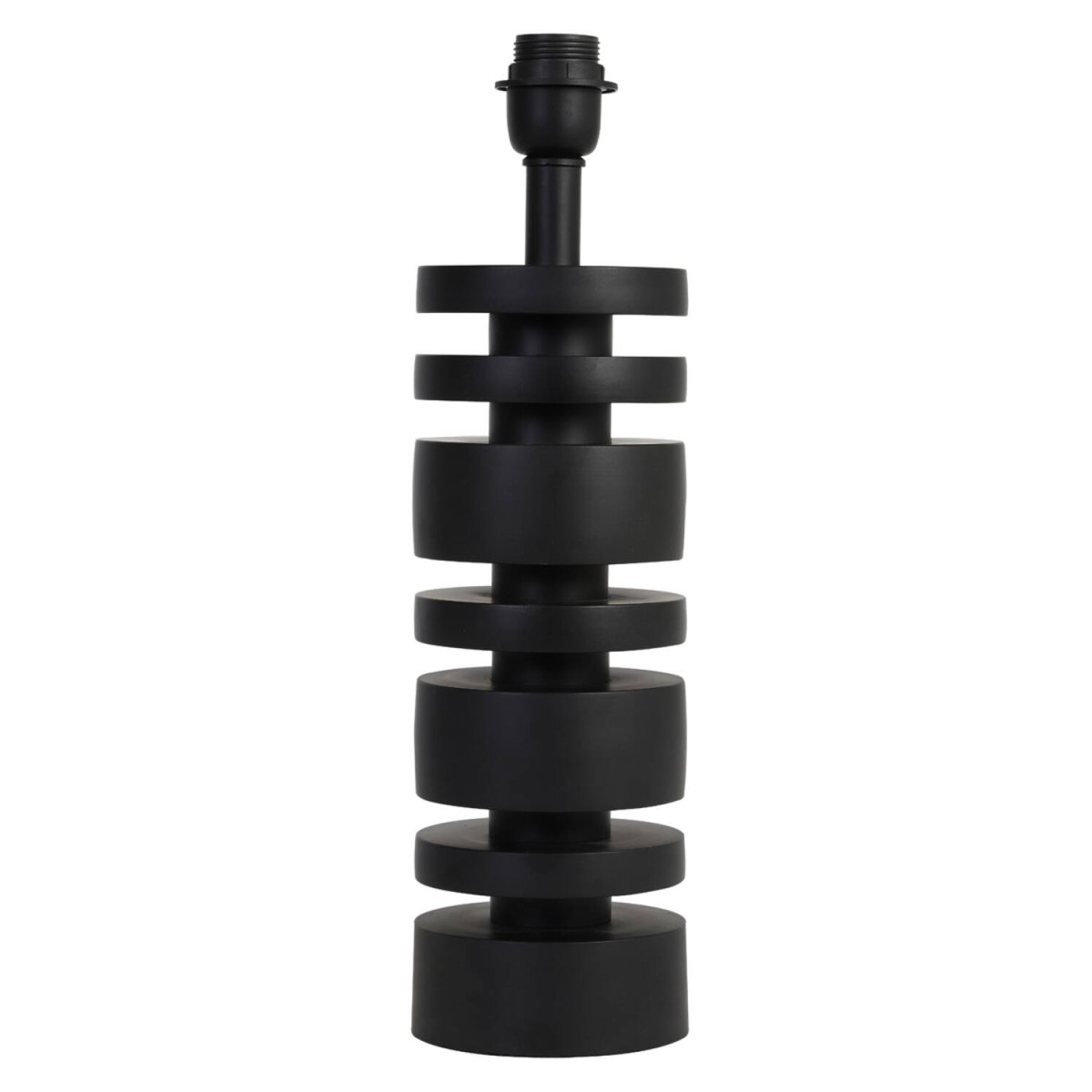 Desley 40cm Negro base de lámpara De Light & Living - 