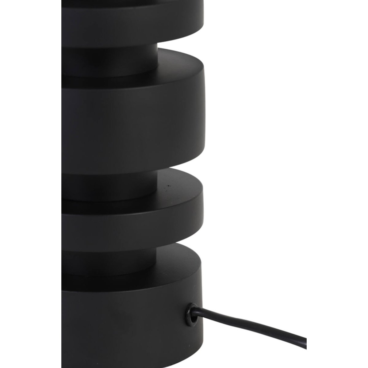 Desley 40cm Negro base de lámpara De Light & Living - 