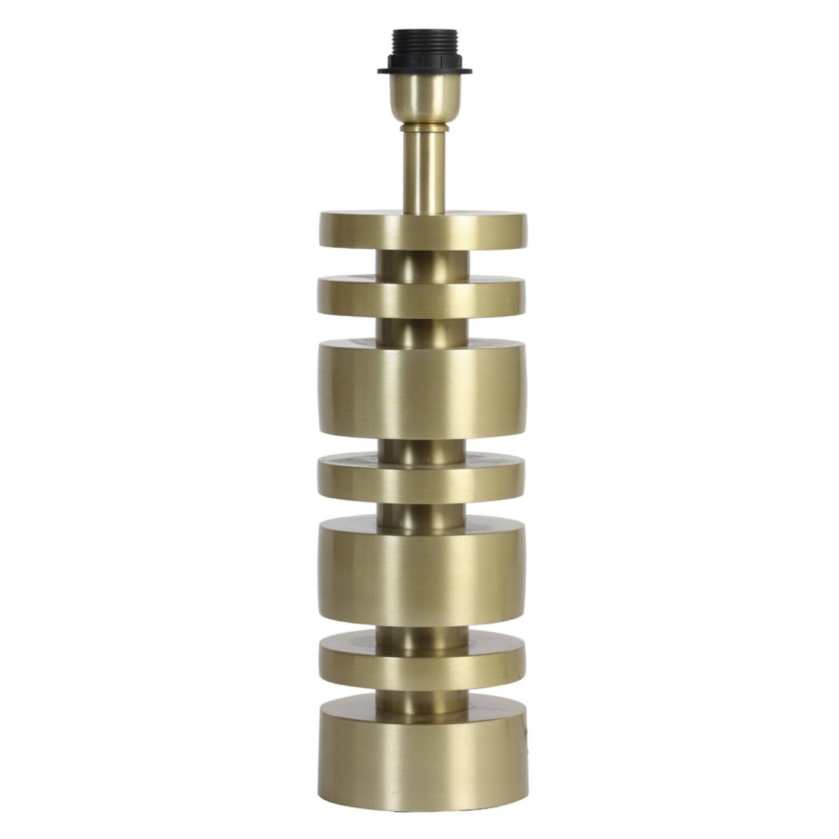 Desley 40cm Oro base de lámpara De Light & Living - Su sofisticado estilo industrial combina a la perfección con estilos de interior rústicos y modernos.