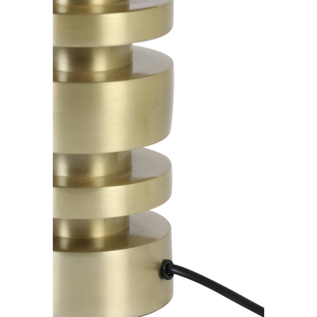 Desley 40cm Oro base de lámpara De Light & Living - Su sofisticado estilo industrial combina a la perfección con estilos de interior rústicos y modernos.