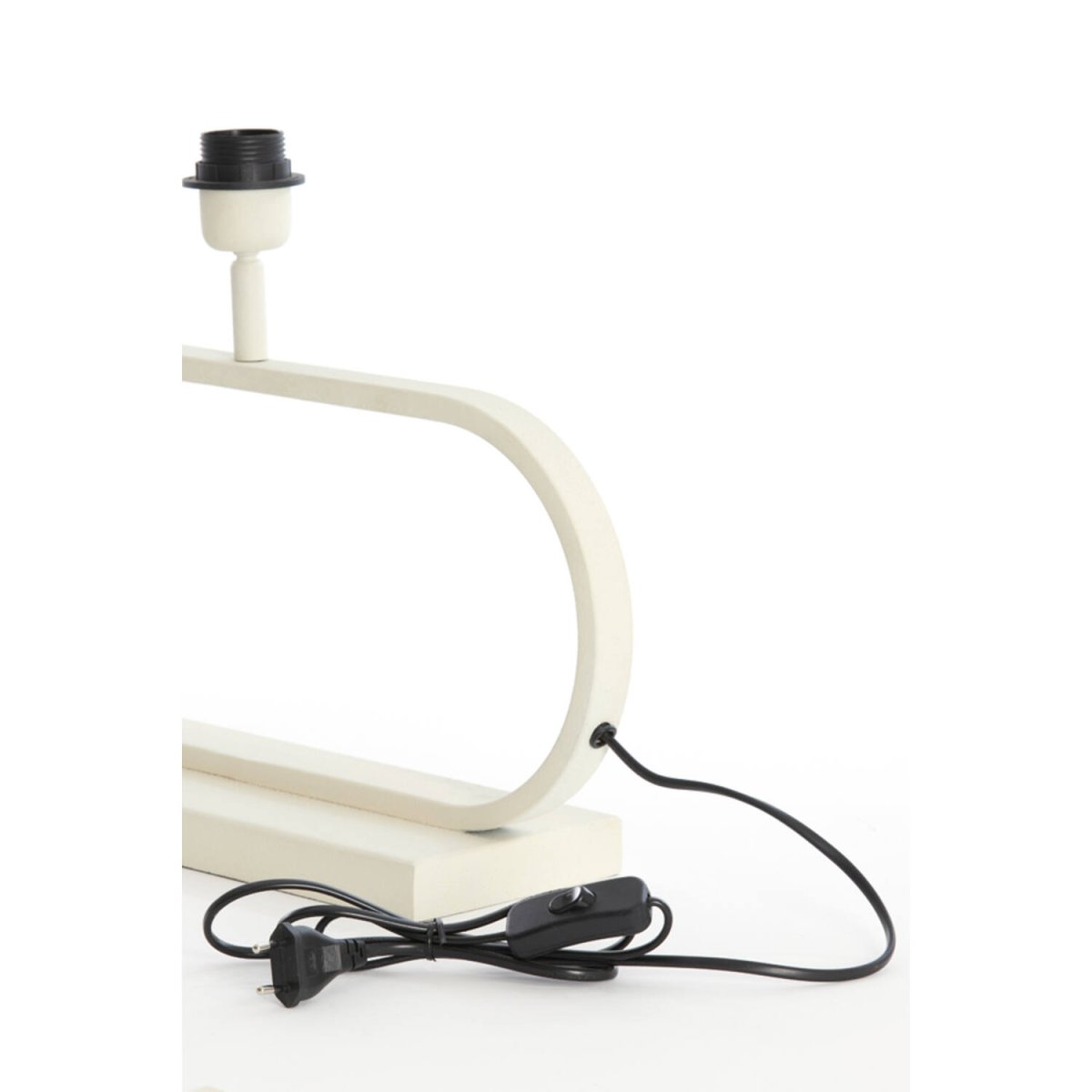Jamiro 30cm Blanco cremoso base de lámpara De Light & Living - 