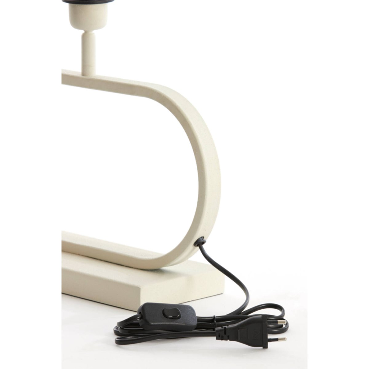 Jamiro 30cm Blanco cremoso base de lámpara De Light & Living - 