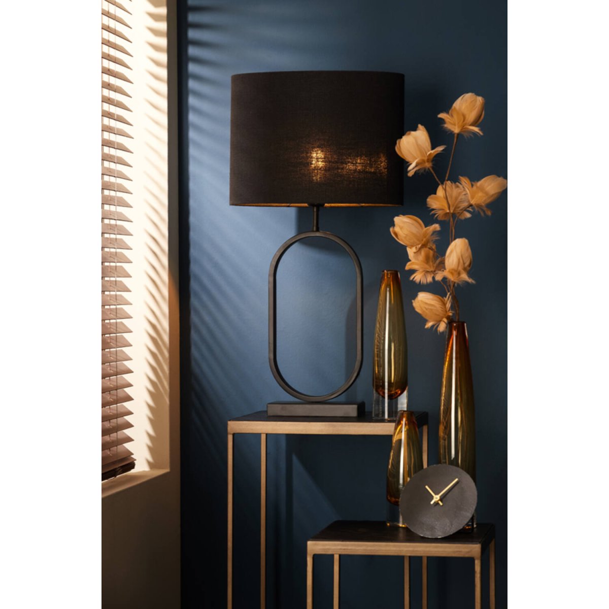 Jamiri 45cm Negro base de lámpara De Light & Living - 