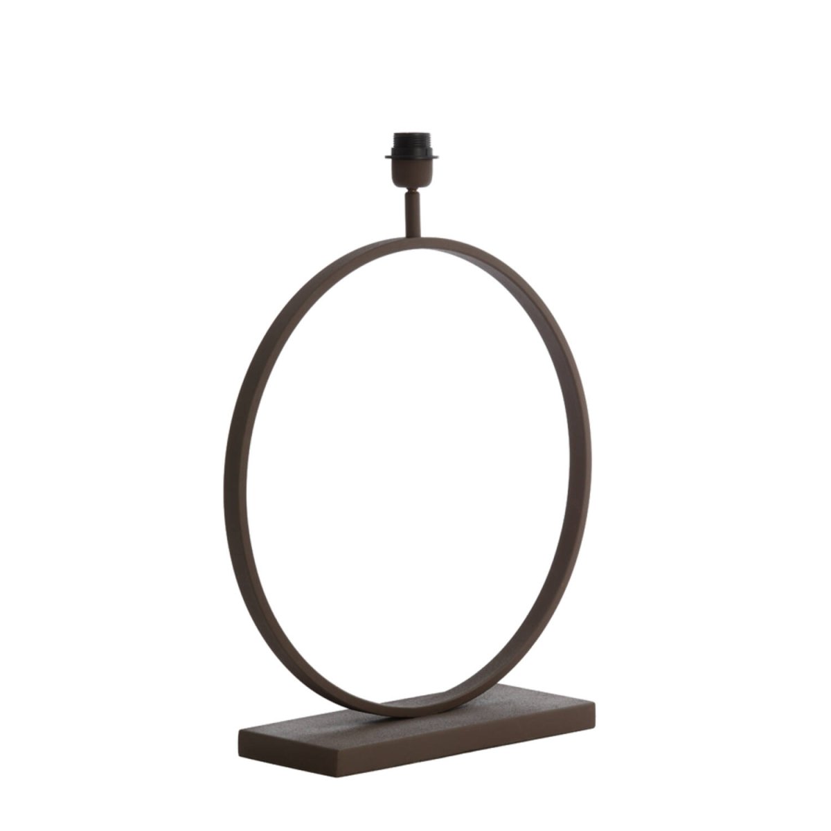 Liva 64cm Marrón base de lámpara De Light & Living - Su forma redonda y acabado marrón le dan a la base un aspecto elegante y sofisticado.