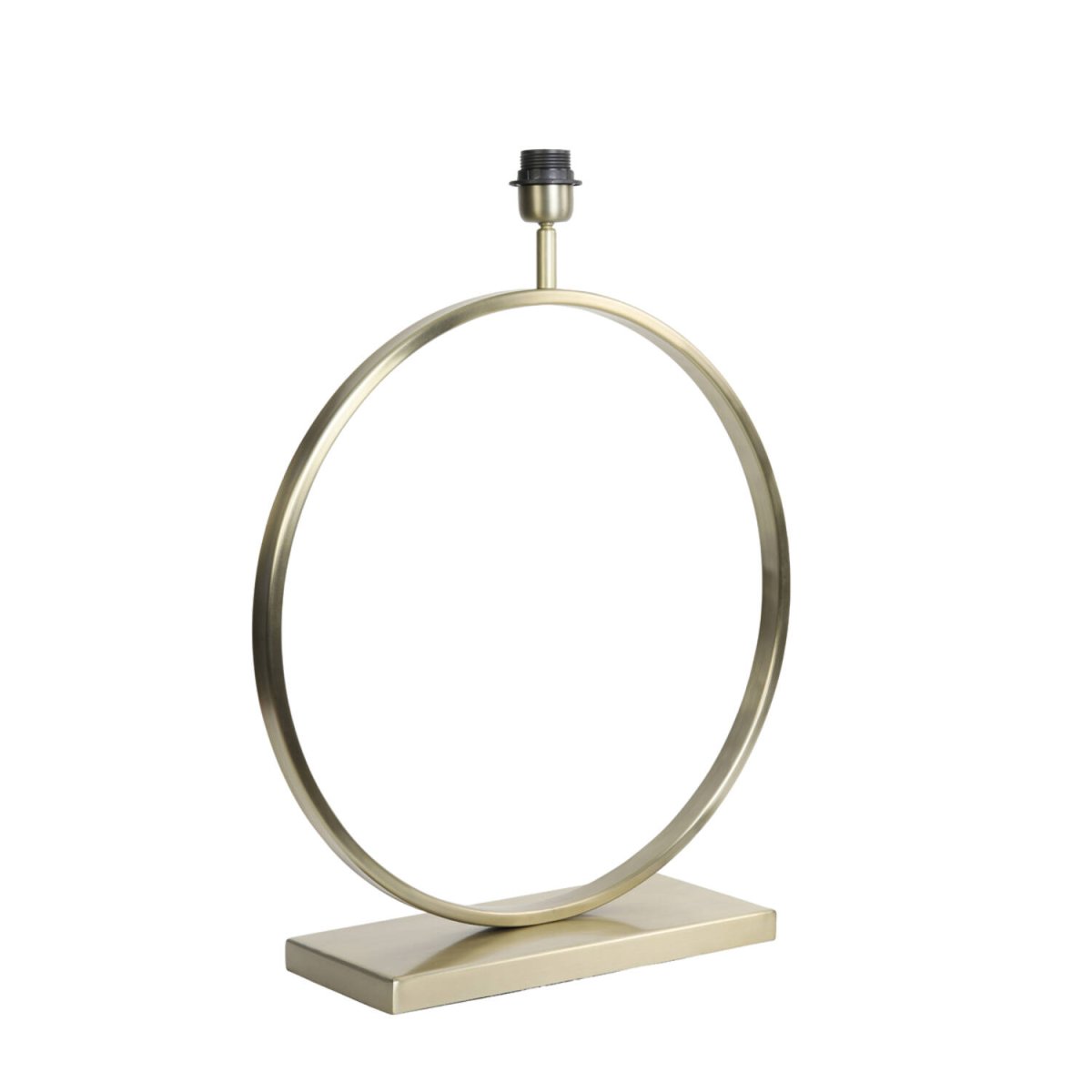 Liva 62cm Oro base de lámpara De Light & Living - La superficie dorada clara refleja la luz de forma hermosa, creando una atmósfera cálida y acogedora.