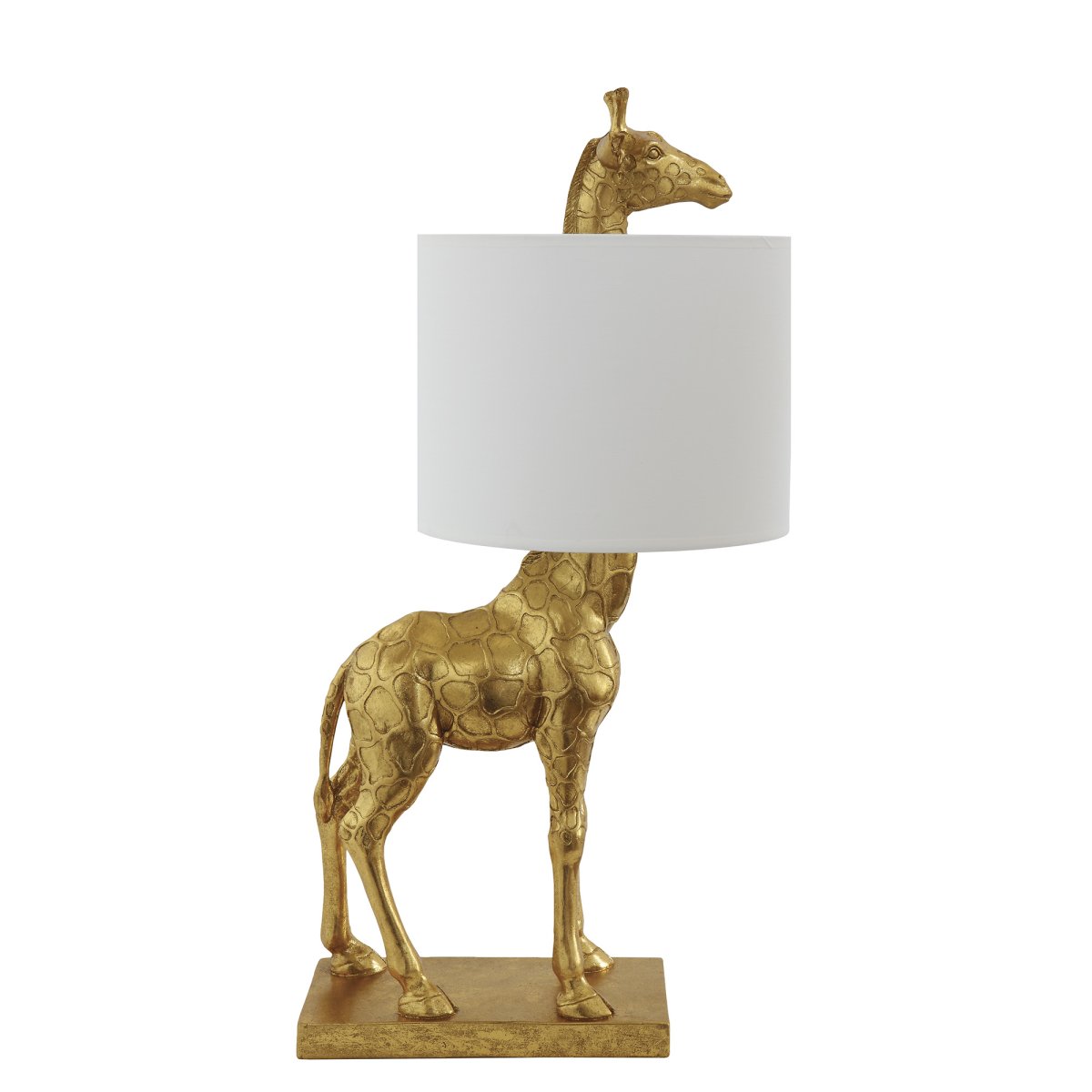 Silas 70cm Oro lámpara de mesa De Bloomingville - Con su impresionante altura de 70 cm, es ideal tanto como l&aacute;mpara de mesa como de pie, seg&uacute;n d&oacute;nde quieras destacar.