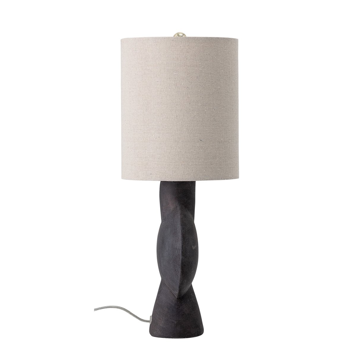 Sergio 55cm Marrón lámpara de mesa De Bloomingville - La l&aacute;mpara de mesa Sergio de Bloomingville es vers&aacute;til y elegante, con una forma minimalista inspirada en el dise&ntilde;o n&oacute;rdico.