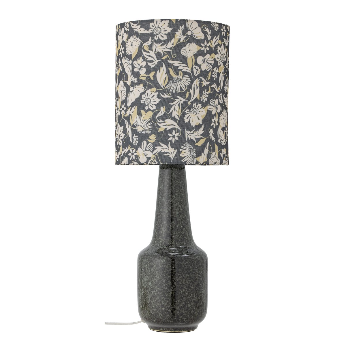 Olefine 62cm Verde lámpara de mesa De Bloomingville - La l&aacute;mpara de mesa Olefine de Bloomingville es una bonita y decorativa l&aacute;mpara de gres con un esmalte reactivo en una suave pantalla verde.