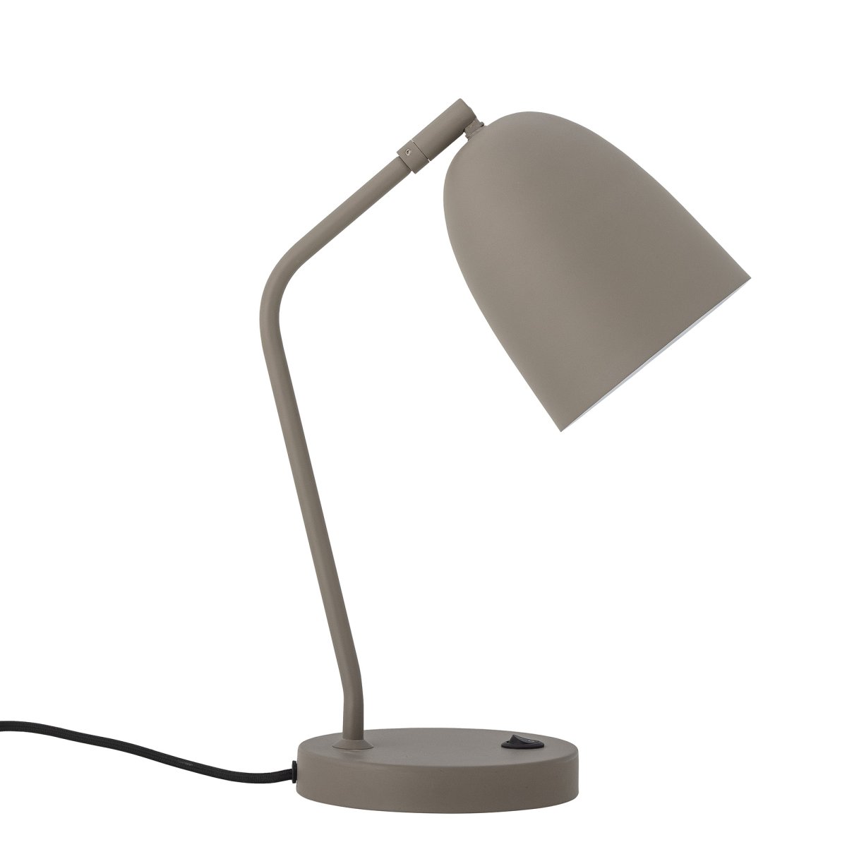 Lemar 37cm Gris lámpara de escritorio De Bloomingville - La l&aacute;mpara de mesa Lemar de Bloomingville est&aacute; hecha de metal y presenta un dise&ntilde;o cl&aacute;sico y minimalista, perfecto para un escritorio o un rinc&oacute;n de la habitaci&oacute;n.