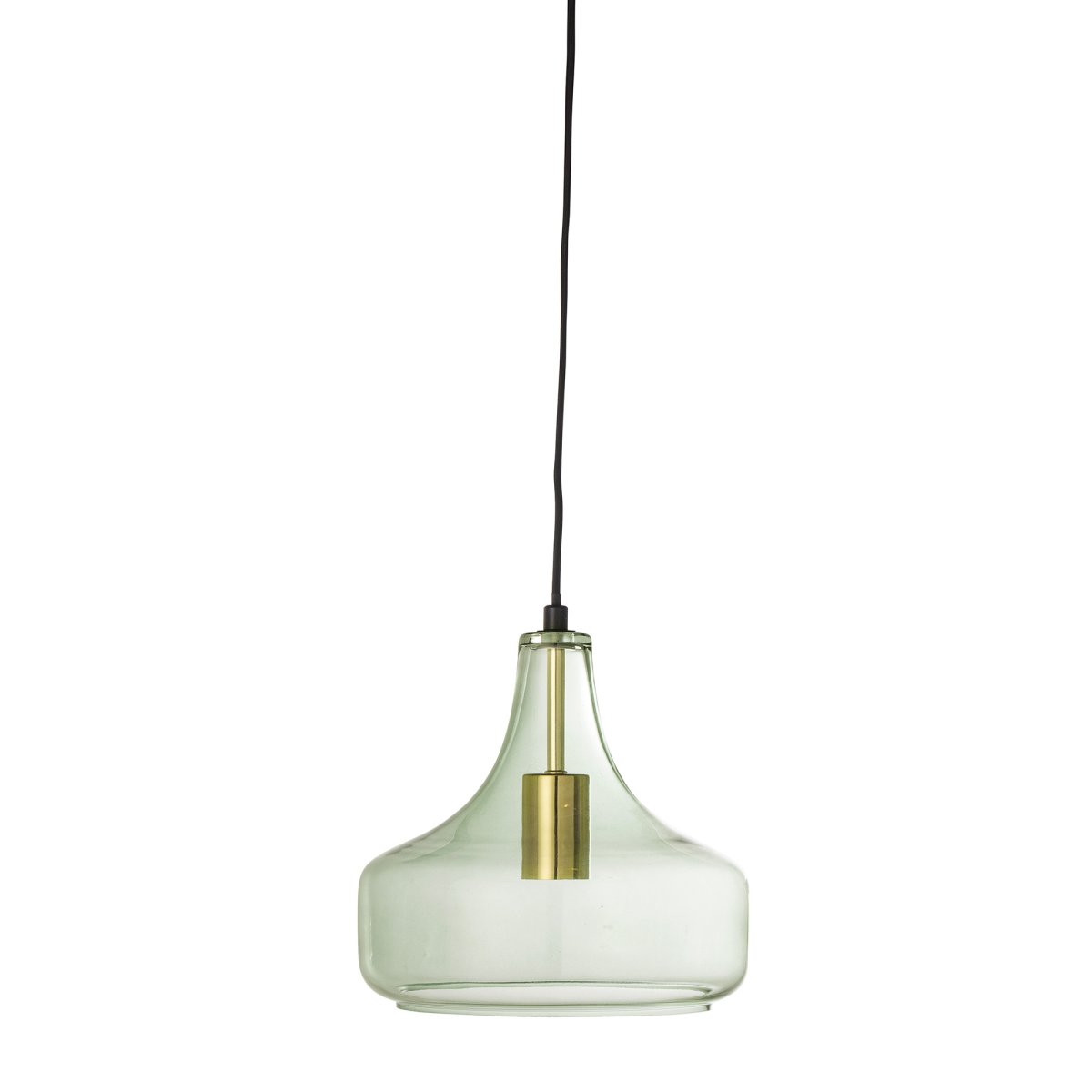 Yuser Ø25 Verde Lámpas de techo De Bloomingville - Perfecta como un complemento sutil pero con car&aacute;cter sobre la mesa del comedor, en la cocina o en el pasillo: una l&aacute;mpara colgante que combina una forma sencilla con un toque de color.
