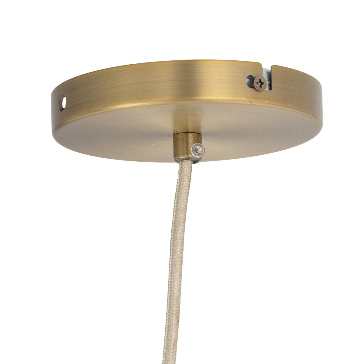 Sille Ø60 Naturaleza Lámpas de techo De Bloomingville - La l&aacute;mpara colgante Sille de Bloomingville est&aacute; hecha de rafia (una fibra vegetal) de color natural, lo que le confiere una atm&oacute;sfera serena y natural.