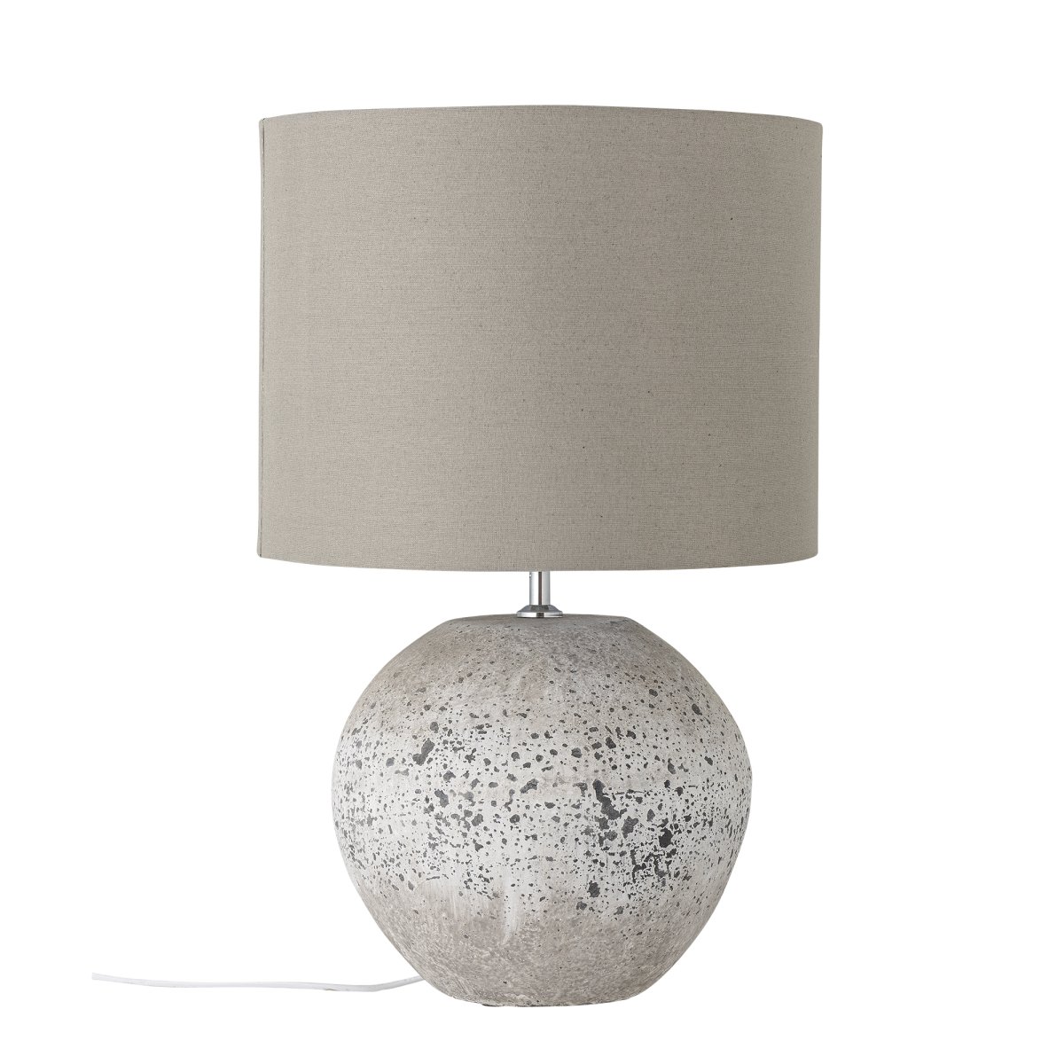Isedora 60cm Beige lámpara de mesa De Bloomingville - La l&aacute;mpara de mesa Isedora de Bloomingville combina un estilo r&uacute;stico y org&aacute;nico con un dise&ntilde;o elegante, ideal para crear un ambiente c&aacute;lido y acogedor.