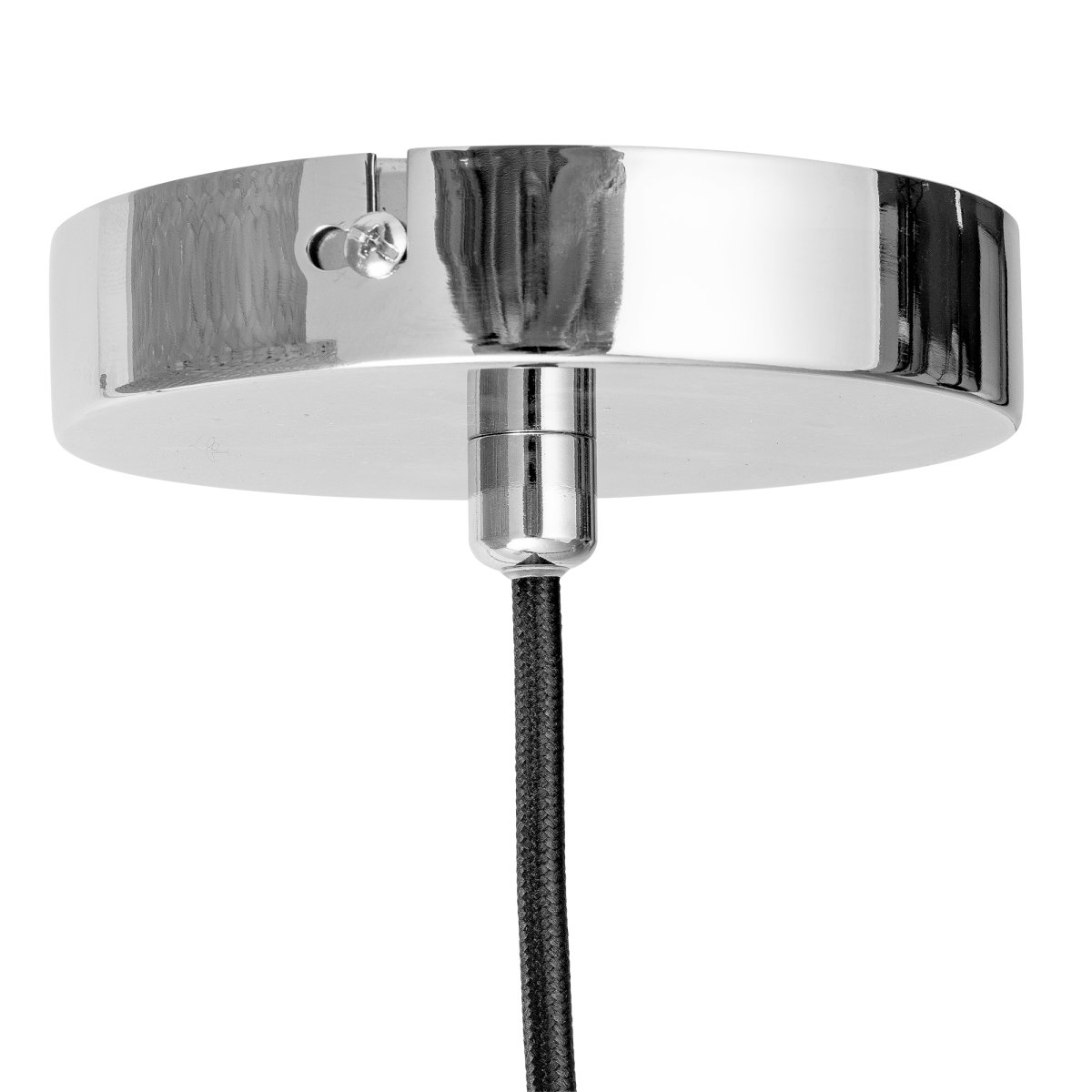 Adar Ø22 Gris Lámpas de techo De Bloomingville - La combinaci&oacute;n de negro y plata le confiere un toque exclusivo y decorativo que complementa diversos estilos de interior.