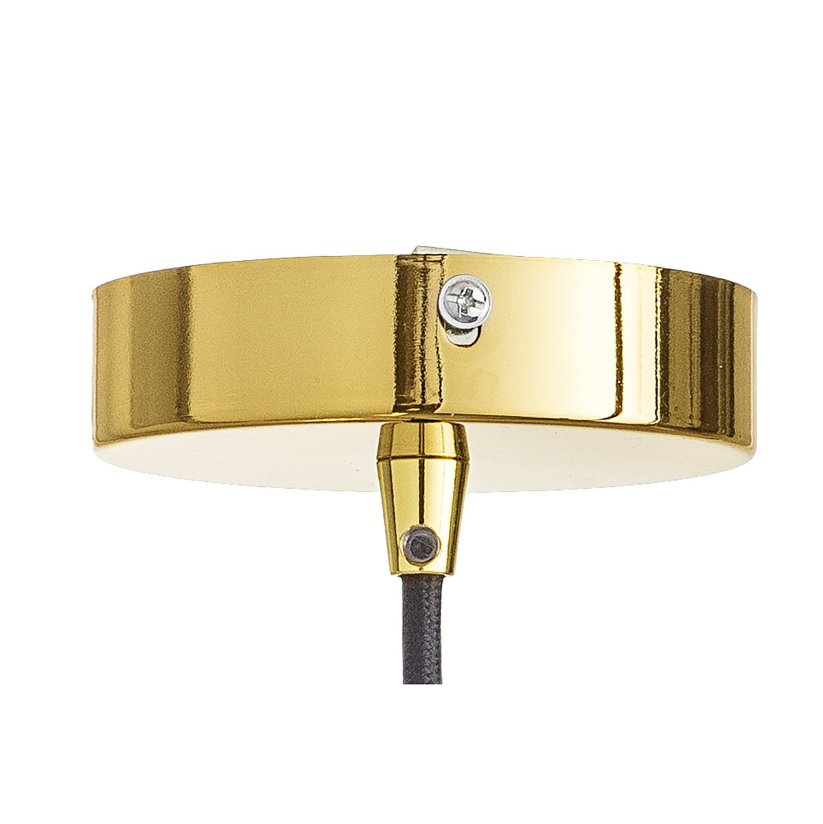 Adar Ø22 Marrón Lámpas de techo De Bloomingville - La combinaci&oacute;n de negro y dorado le confiere un toque exclusivo y decorativo que complementa diversos estilos de interior.